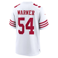 Ndoa SF.49ers #54 Fred Warner White Player Game Stitched Jerseys