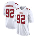 Ndoa SF.49ers #92 Osa Odighizuwa Player White Fashion Home Game Stitched Jerseys