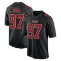 Ndoa SF.49ers #97 Nick Bosa Player Black Fashion Home Game Stitched Jerseys