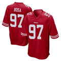 Ndoa SF.49ers #97 Nick Bosa Player Red Home Game Stitched Jerseys