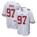 Ndoa SF.49ers #97 Nick Bosa Player White Home Game Stitched Jerseys