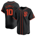 Ndoa SF.Giants #10 Casey Schmitt Player  Black 2026 Home Limited Stitched Jerseys
