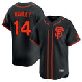 Ndoa SF.Giants #14 Patrick Bailey Player Black 2026 Home Limited Stitched Jerseys