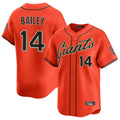 Ndoa SF.Giants #14 Patrick Bailey Player Orange Home Limited Stitched Jerseys