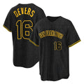 Ndoa SF.Giants #16 Rafael Devers Player Black Snake Skin City Limited Stitched Jerseys