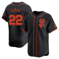 Ndoa SF.Giants #22 Will Clark Player Black 2026 Home Limited Stitched Jerseys