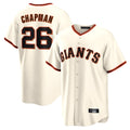 Ndoa SF.Giants #26 Matt Chapman Player Cream Home Game Stitched Jerseys