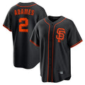 Ndoa SF.Giants #2 Willy Adames Player  Black 2026 Home Game Stitched Jerseys