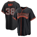 Ndoa SF.Giants #38 Robbie Ray Player Black Alternate Limited Stitched Jerseys