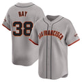 Ndoa SF.Giants #38 Robbie Ray Player Gray Home Limited Stitched Jerseys