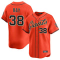 Ndoa SF.Giants #38 Robbie Ray Player Orange Home Limited Stitched Jerseys
