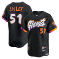 Ndoa SF.Giants #51 Jung Hoo Lee Player Black 2025 City Connect Home Limited Stitched Jerseys