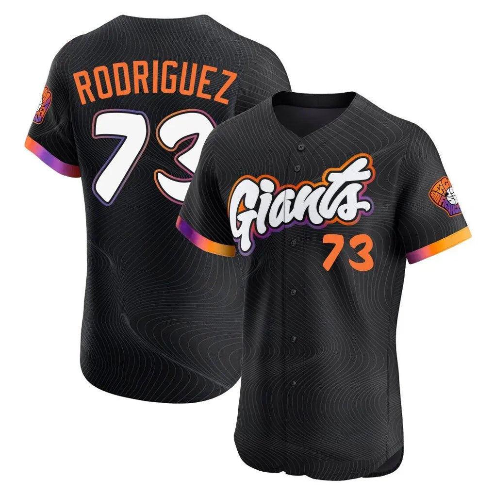 Ndoa SF.Giants #73 Randy Rodriguez Player Black City Connect Home Limited Elite Stitched Jerseys