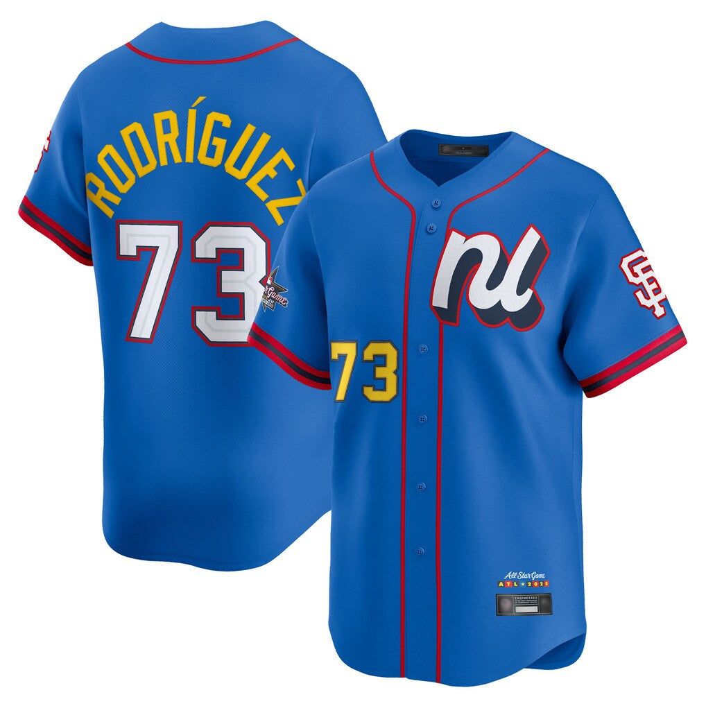 Ndoa SF.Giants #73 Randy Rodriguez Player Blue National League All-Star Edition Limited Stitched Jerseys