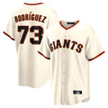 Ndoa SF.Giants #73 Randy Rodriguez Player Cream Home Game Stitched Jerseys