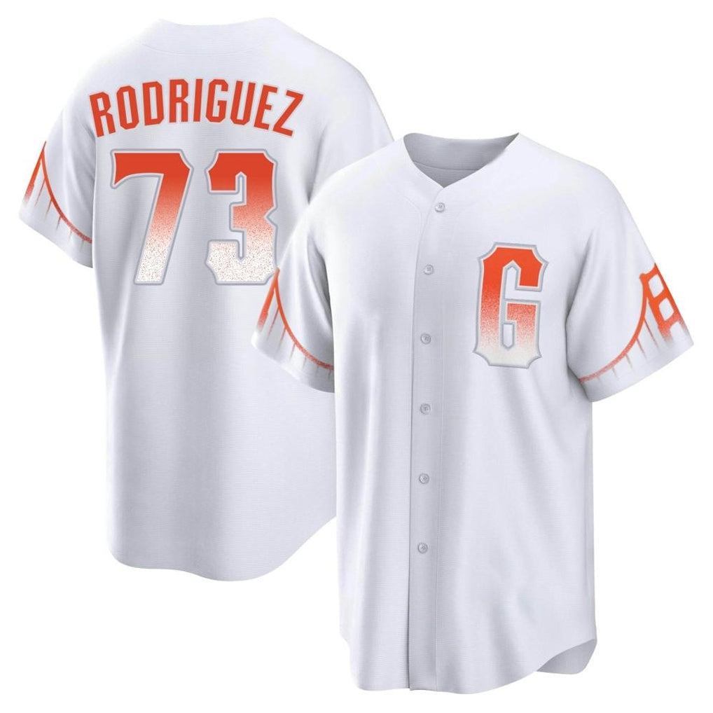Ndoa SF.Giants #73 Randy Rodriguez Player White City Connect Home Game Stitched Jerseys