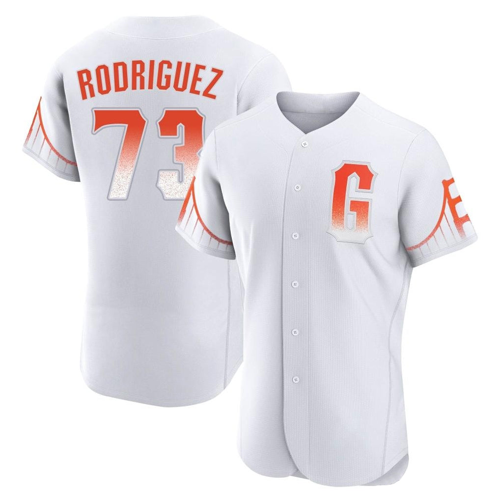 Ndoa SF.Giants #73 Randy Rodriguez Player White City Connect Home Limited Elite Stitched Jerseys