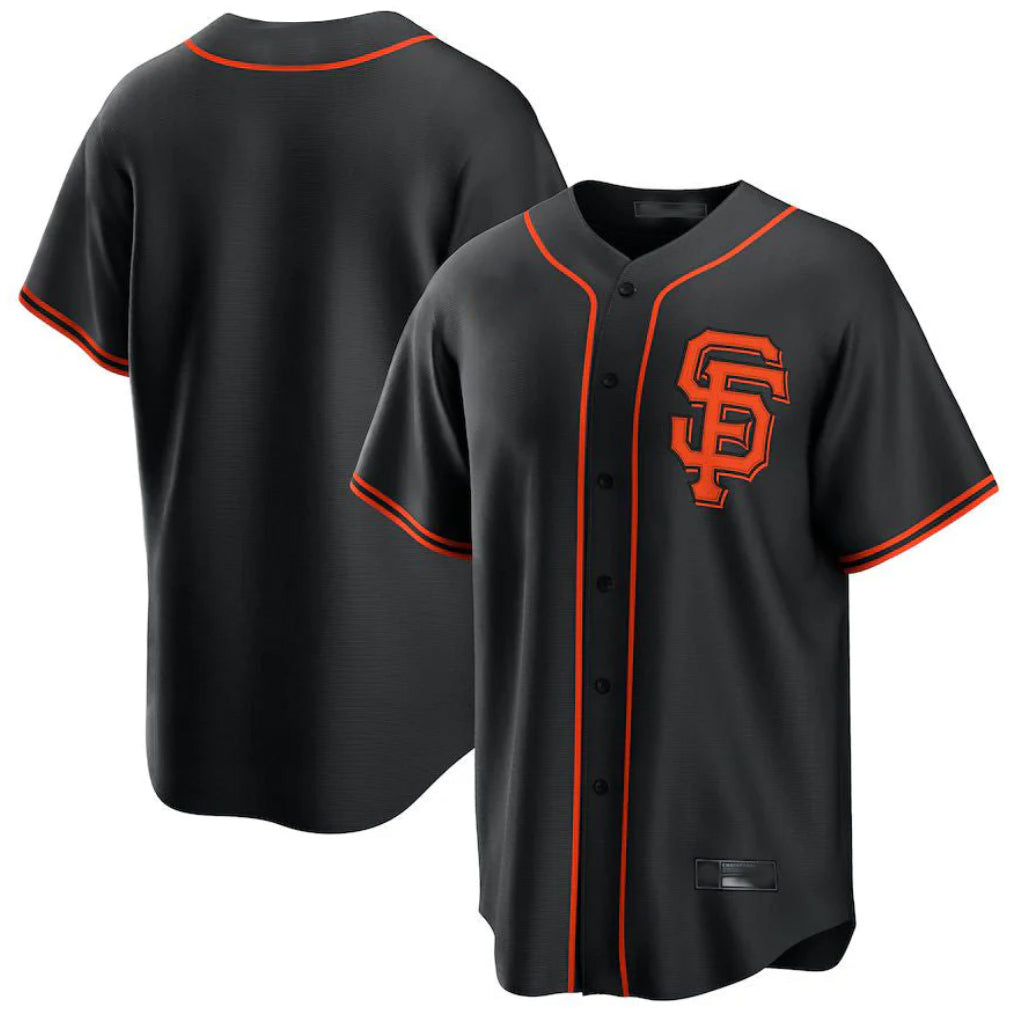 Ndoa SF.Giants Blank Player Black 2026 Home Game Stitched Jerseys