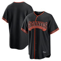 Ndoa SF.Giants Blank Player Black Alternate Limited Stitched Jerseys