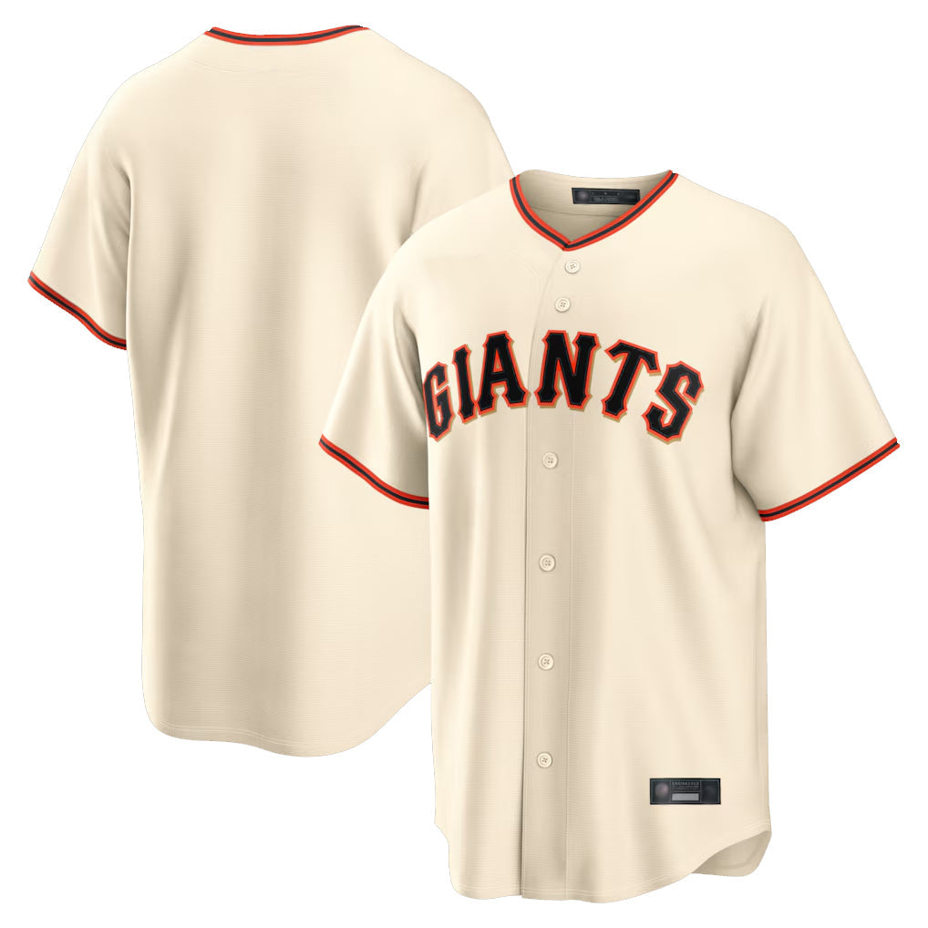Ndoa SF.Giants ## Giants Blank Player Cream Home Game Stitched Jerseys