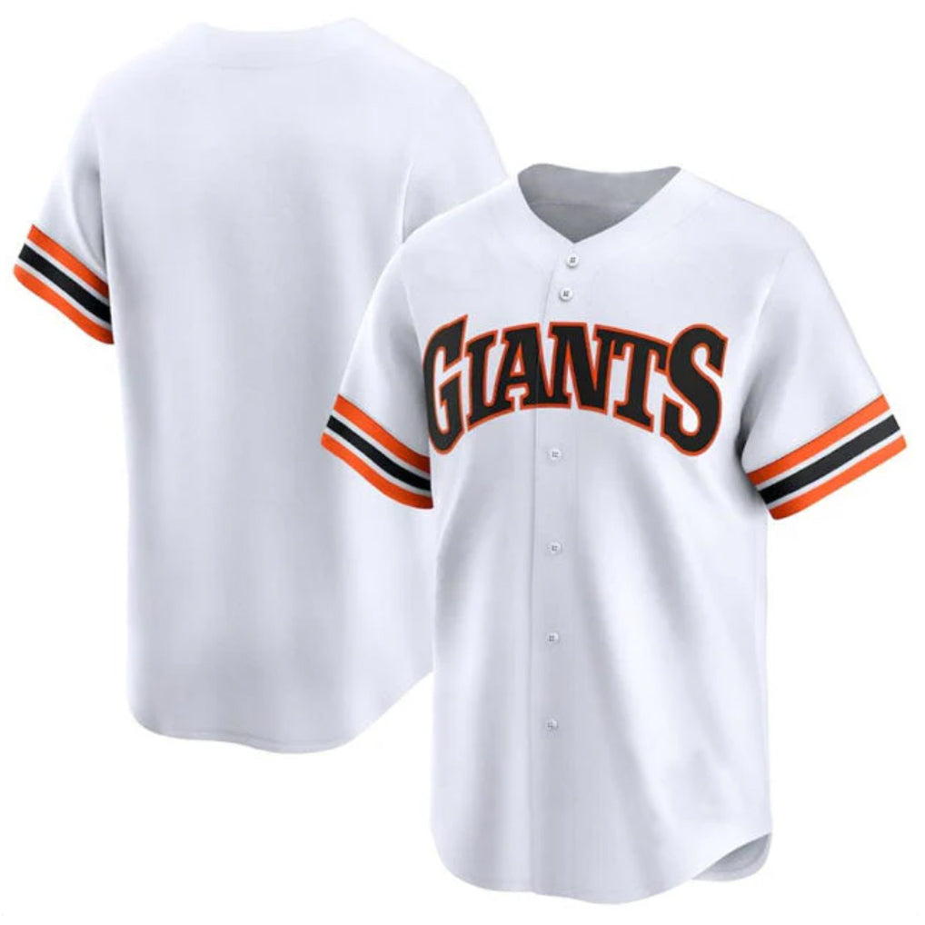 Ndoa SF.Giants Blank Player White Home Game Stitched Jerseys