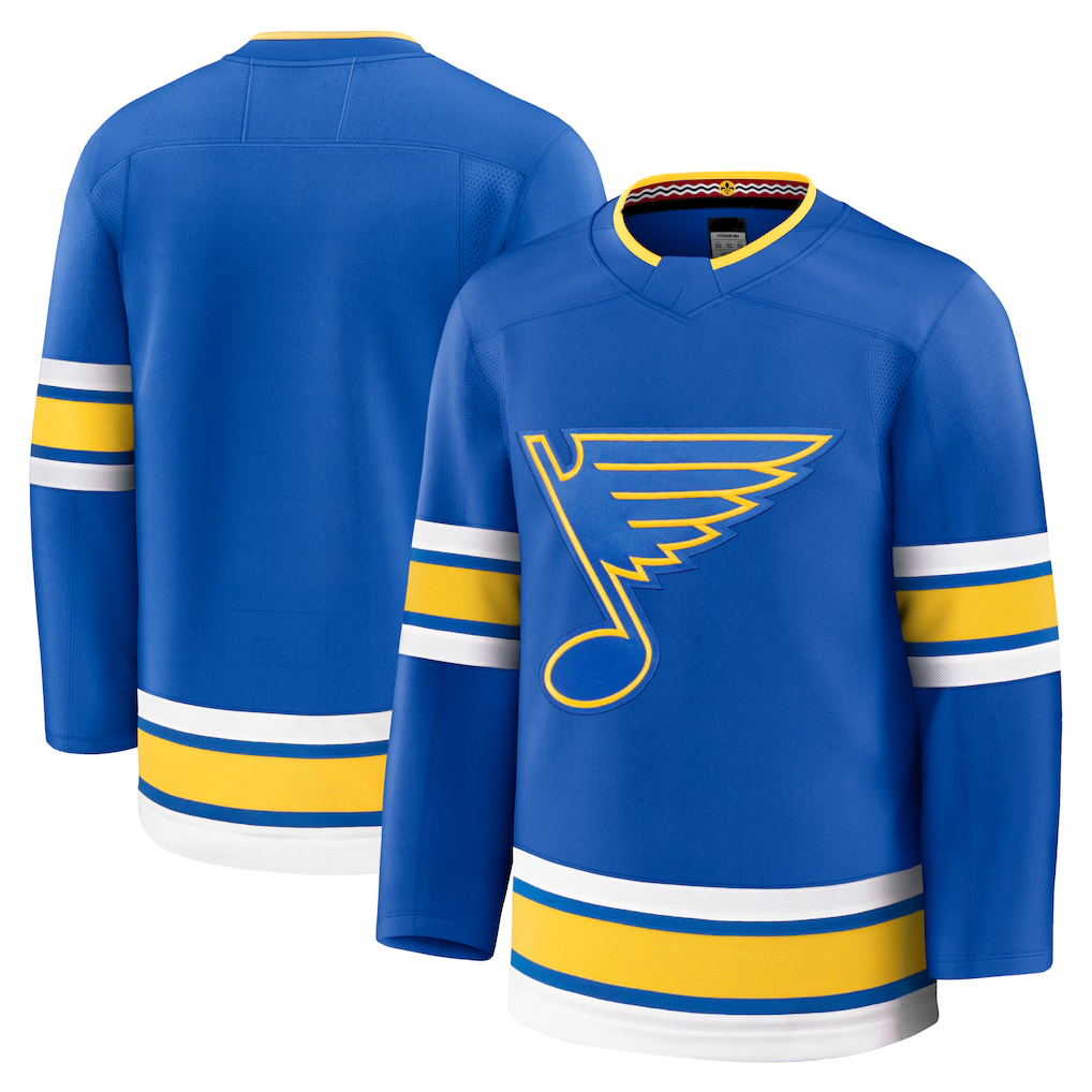 Ndoa St.L.Blues Blue Home Premium Jerseys