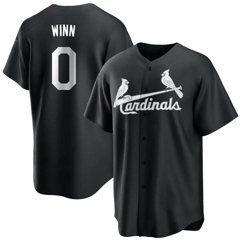 Ndoa St. Louis Cardinals #0 Masyn Winn Player Black City Connect Home Limited Stitched Jerseys