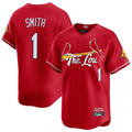 Ndoa St. Louis Cardinals #1 Ozzie Smith Player Red City Connect Limited Stitched Jerseys