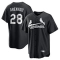 Ndoa St. Louis Cardinals #28 Nolan Arenado Player Black City Connect Home Limited Stitched Jerseys