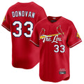 Ndoa St. Louis Cardinals #33 Brendan Donovan Player Red City Connect Limited Stitched Jerseys