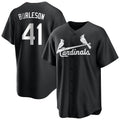 Ndoa St. Louis Cardinals #41 Alec Burlesona Player Black City Connect Home Limited Stitched Jerseys