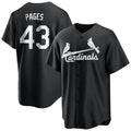 Ndoa St. Louis Cardinals #43 Pedro Pages Player Black City Connect Home Limited Stitched Jerseys