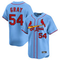 Ndoa St. Louis Cardinals #54 Sonny Gray Player Light Blue Home Limited Stitched Jerseys