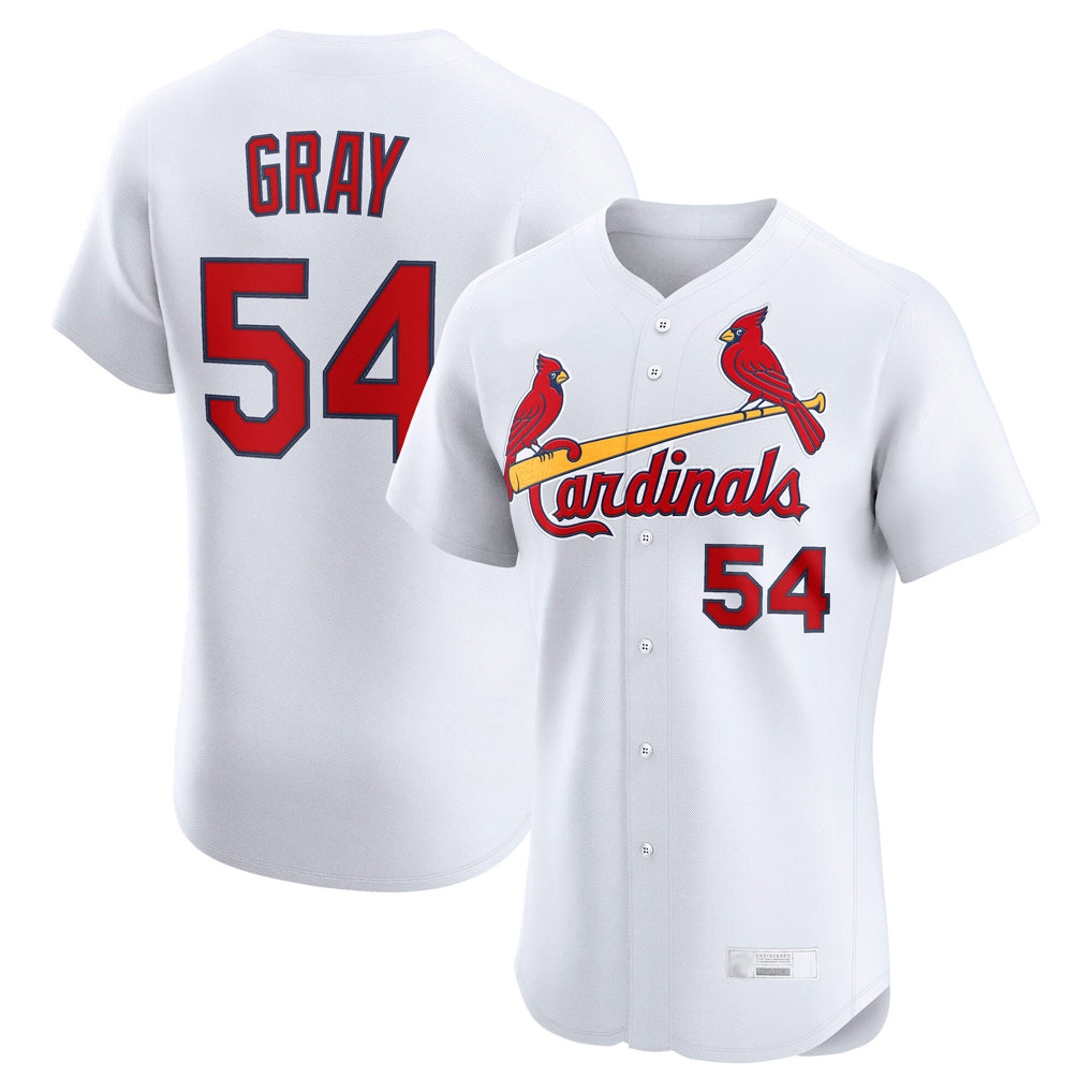 Ndoa St. Louis Cardinals #54 Sonny Gray Player White Home Limited Elite Stitched Jerseys