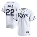 Ndoa TB.Rays #22 Griffin Jax Player White Home Limited Stitched Jerseys
