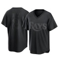 Ndoa TB.Rays #2 Yandy Diaz Player Black Home Game Stitched Jerseys
