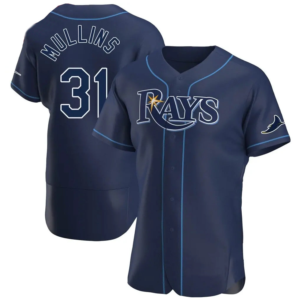 Ndoa TB.Rays #31 Cedric Mullins Player Navy Home Limited Elite Stitched Jerseys