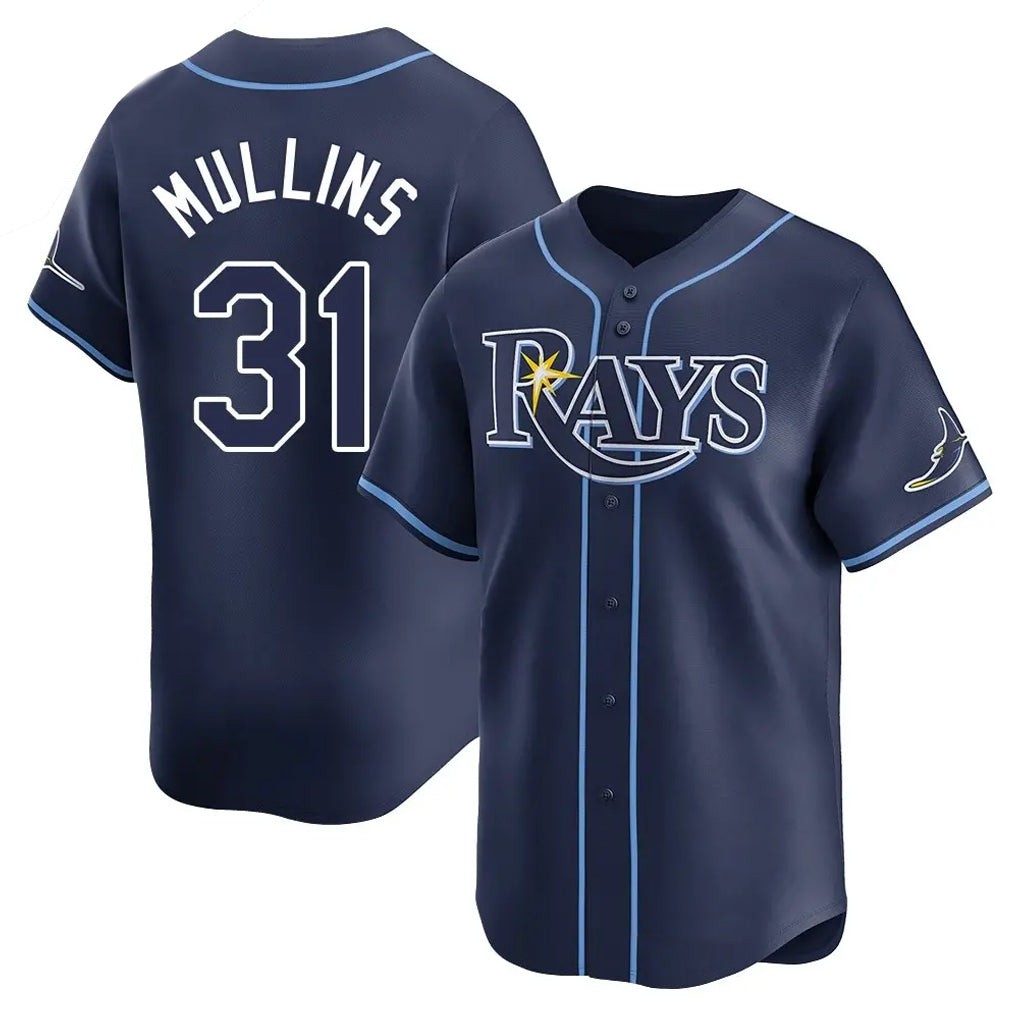 Ndoa TB.Rays #31 Cedric Mullins Player Navy Home Limited Stitched Jerseys
