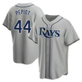 Ndoa TB.Rays #44 Ryan Pepiot Player Gray Home Game Stitched Jerseys
