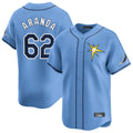 Ndoa TB.Rays #62 Jonathan Aranda Player Light Blue Home Limited Stitched Jerseys