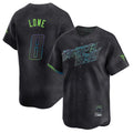 Ndoa TB.Rays #8 Brandon Lowe Player Black City Connect Home Limited Stitched Jerseys