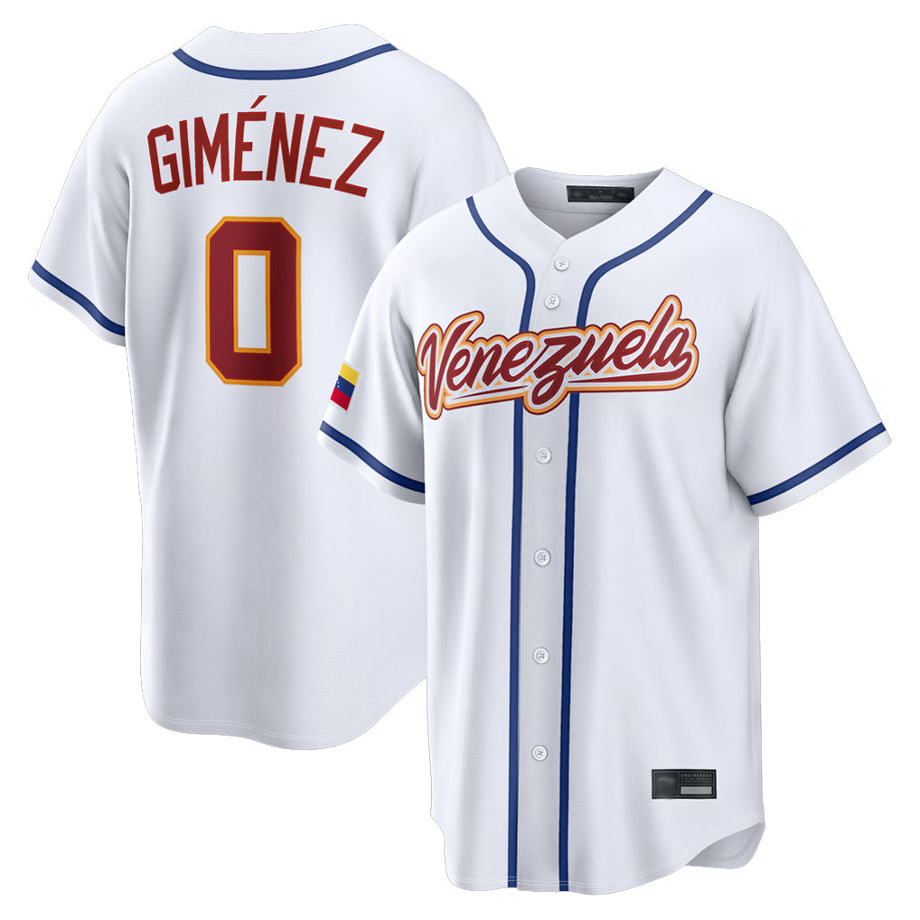 Ndoa T.Blue Jays #0 Andres Gimenez Player White 2026 World Series Classic Limited Stitched Jerseys