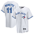 Ndoa T.Blue Jays #11 Bo Bichette Player White Home Limited Stitched Jerseys