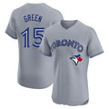 Ndoa T.Blue Jays #15 Chad Green Player Gray Home Elite Limited Stitched Jerseys