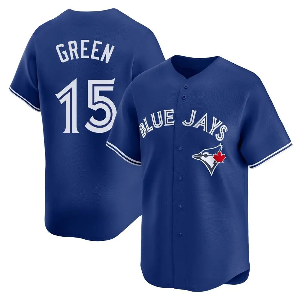 Ndoa T.Blue Jays #15 Chad Green Player Royal Home Limited Stitched Jerseys