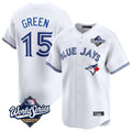 Ndoa T.Blue Jays #15 Chad Green Player White 2025 World Series Limited Stitched Jerseys
