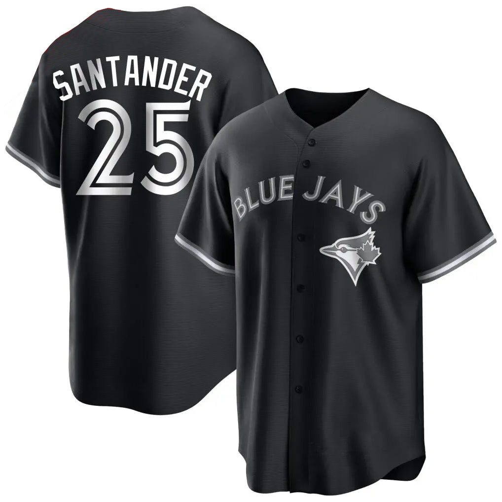 Ndoa T.Blue Jays #25 Anthony Santander Player Black City Connect Limited Stitched Jerseys