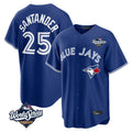 Ndoa T.Blue Jays #25 Anthony Santander Player Navy 2025 World Series Home Limited Stitched Jerseys