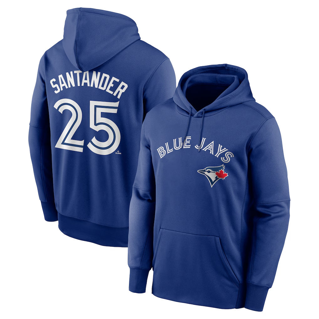 Ndoa T.Blue Jays #25 Anthony Santander Player Royal Performance Pullover Hoodie