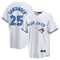 Ndoa T.Blue Jays #25 Anthony Santander Player White Game Stitched Jerseys